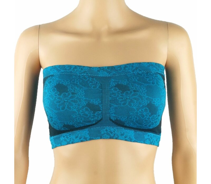 3-pack Dames Bandeau met verwijderbare cups J&C assorti