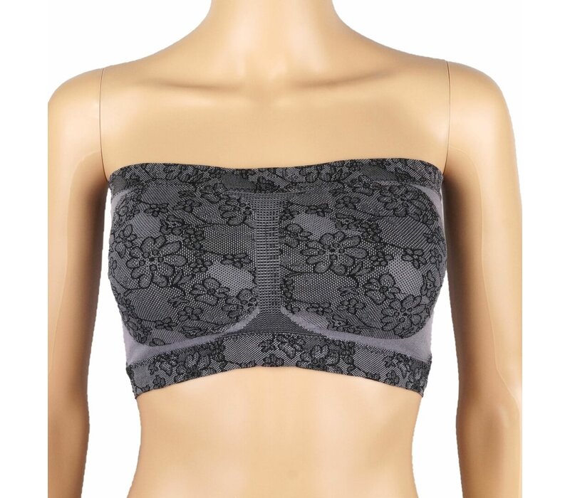 3-pack Dames Bandeau met verwijderbare cups J&C assorti