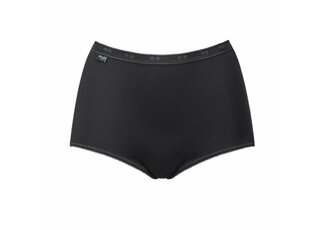 Sloggi Dames slip Basic+ Maxi Zwart Sloggi Dames slip Basic+ Maxi Zwart