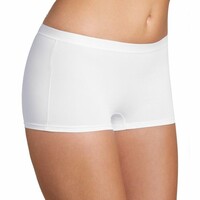 Dames Short met korte pijpjes, van het merk Sloggi, gemaakt van 84% Polyamide en 16% Elastaan