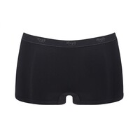 Dames Short met korte pijpjes, van het merk Sloggi, gemaakt van 84% Polyamide en 16% Elastaan