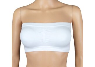J&C Underwear Dames Bandeau met uitneembare vulling J&C Wit J&C Underwear Dames Bandeau met uitneembare vulling J&C Wit
