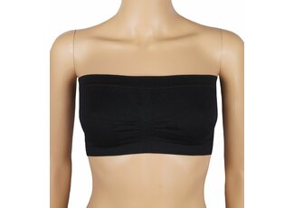 J&C Underwear Dames Bandeau J&C Zwart - Free size J&C Underwear Dames Bandeau J&C Zwart - Free size