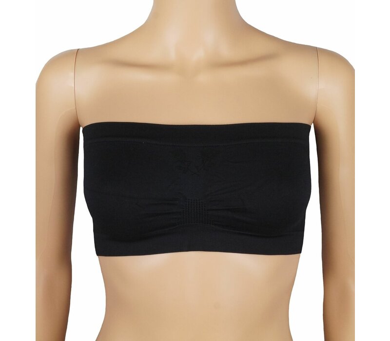 Dames Bandeau J&C Zwart - Free size