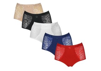 J&C Underwear 5-Pack Dames tailleslips H201 licht corrigerend Assorti J&C Underwear 5-Pack Dames tailleslips H201 licht corrigerend Assorti