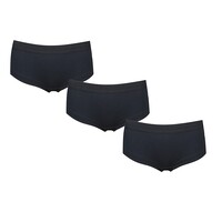 Beeren 3-pack Dames hipster Beeren Young Zwart