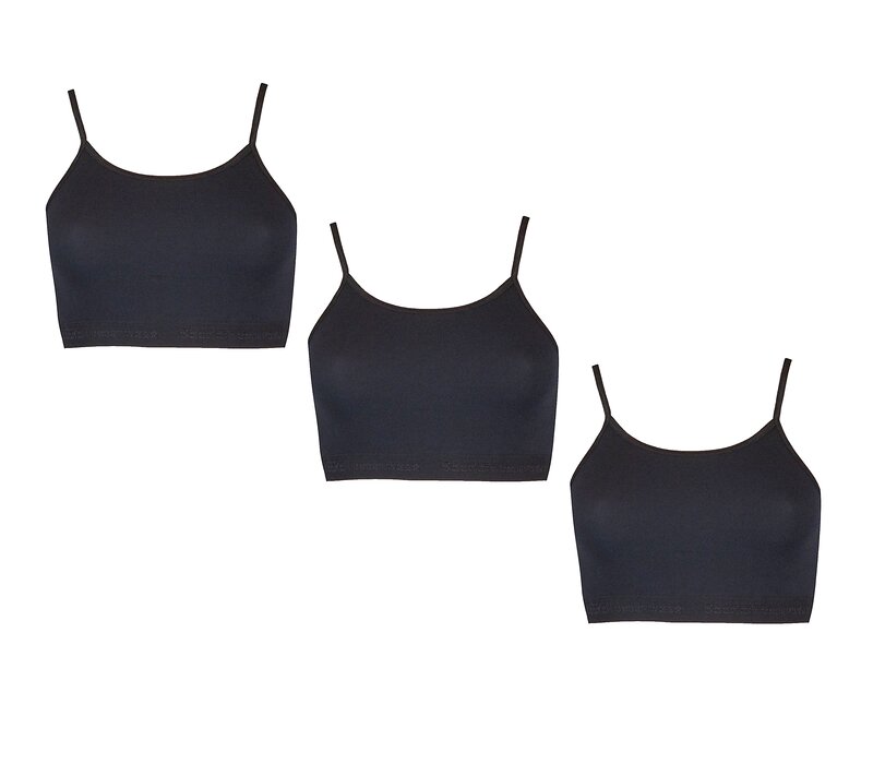 3-Pack Dames Hesje Beerenondergoed Zwart