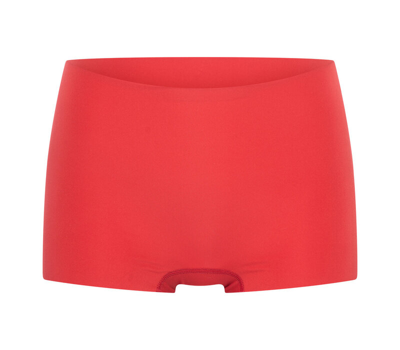 2-pack Beeren invisible dames short Laura donkerrood