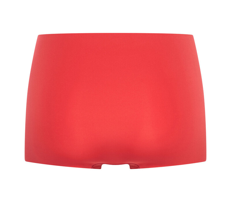2-pack Beeren invisible dames short Laura donkerrood