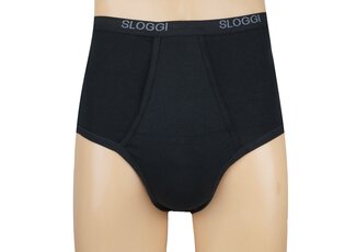Heren slip  Basic Maxi  met gulp Sloggi Zwart Heren slip  Basic Maxi  met gulp Sloggi Zwart