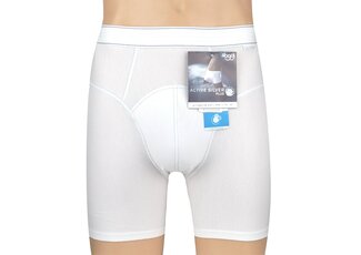 Heren boxershort Active Silver Plus van Sloggi wit Heren boxershort Active Silver Plus van Sloggi wit