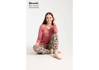 Gionettic Dames Pyjama Ruby van Gionettic met lange mouw Gionettic Dames Pyjama Ruby van Gionettic met lange mouw