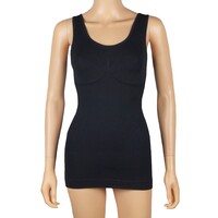 Dames correctie hemd 6408 van J&C zwart