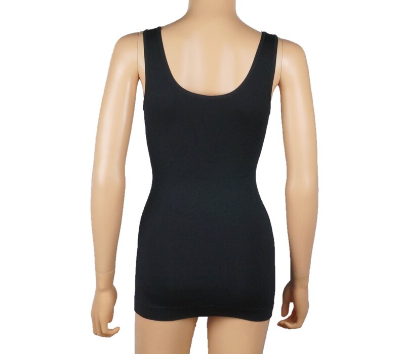 Dames correctie hemd 6408 van J&C zwart