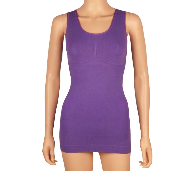 Dames correctie hemd 6408 van J&C Paars