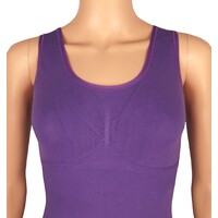 Dames correctie hemd 6408 van J&C Paars