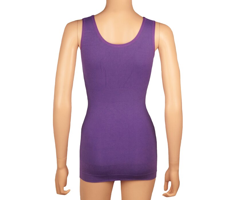 Dames correctie hemd 6408 van J&C Paars