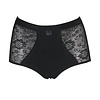 Dames tailleslip H201 van J&C  licht corrigerend Zwart