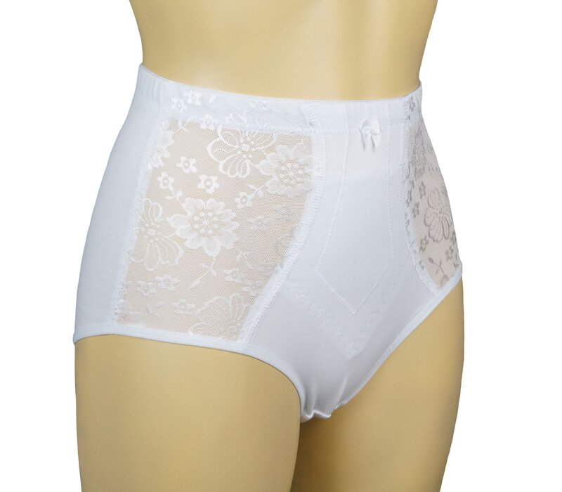 Dames tailleslip H201 van J&C licht corrigerend Wit