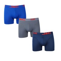 4485 3-pack Heren boxershorts assorti