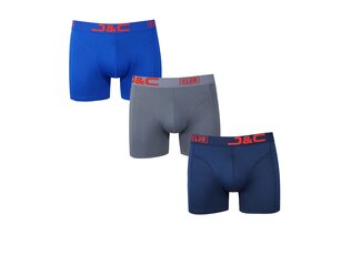 J&C Underwear 4485 3-pack Heren boxershorts assorti J&C Underwear 4485 3-pack Heren boxershorts assorti