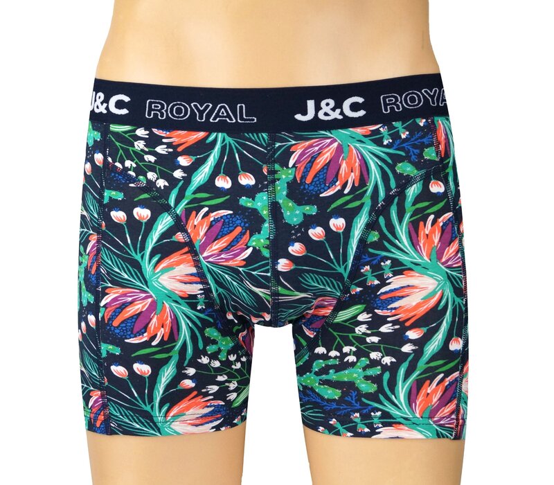 2-Pack Heren boxershorts gemaakt van elastisch katoen (95% Katoen en 5% Élastaan)