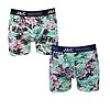 J&C Underwear 2-Pack Heren boxershorts gemaakt van elastisch katoen (95% Katoen en 5% Élastaan) J&C Underwear 2-Pack Heren boxershorts gemaakt van elastisch katoen (95% Katoen en 5% Élastaan)