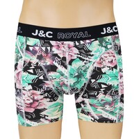 2-Pack Heren boxershorts gemaakt van elastisch katoen (95% Katoen en 5% Élastaan)