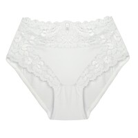 J&C DAMES TAILLESLIP MET KANT WIT H805