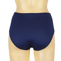 J&C DAMES TAILLESLIP MET KANT BLAUW H805