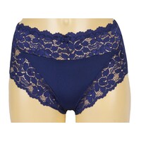 6-PACK J&C DAMES TAILLESLIP MET KANT H805 MIX