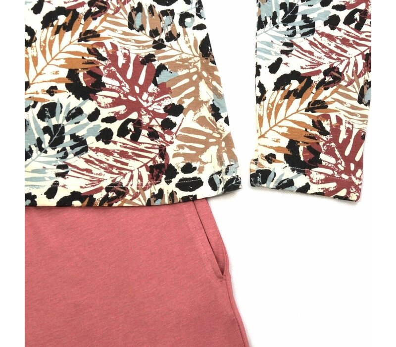 Dames Pyjama Yara van Gionettic met lange mouw