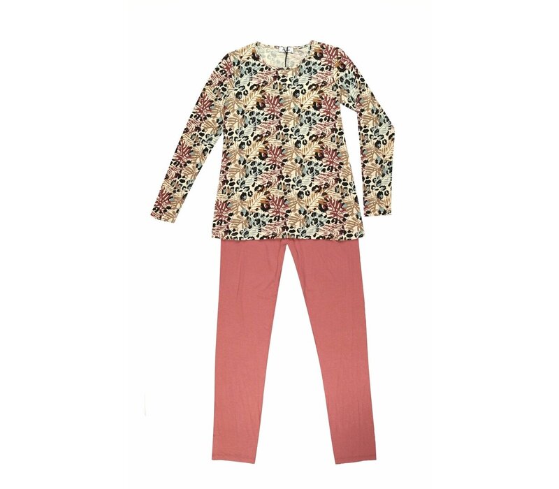 Dames Pyjama Yara van Gionettic met lange mouw