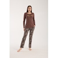 Dames Pyjama Elise met lange mouw van Gionettic