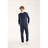 Gionettic Heren pyjama 100% Katoen met V-hals van Gionettic Navy