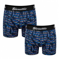 2-PACK GIONETTIC HEREN BOXERSHORTS PRINT PALM