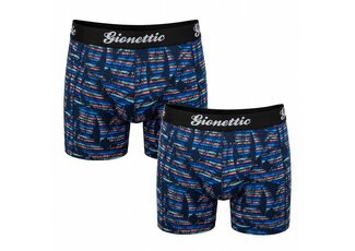 Gionettic 2-PAK HEREN BOXERSHORTS MET PRINT PALM