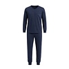 Gionettic Heren pyjama 100% Katoen met V-hals van Gionettic Navy