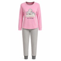 Dames pyjama 100% Katoen interlock van Gionettic ( Koala)