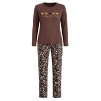 Dames Pyjama Elise met lange mouw van Gionettic