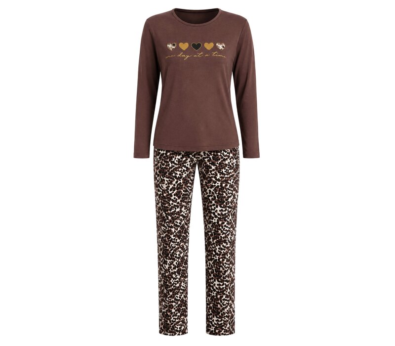 Dames Pyjama Elise met lange mouw van Gionettic
