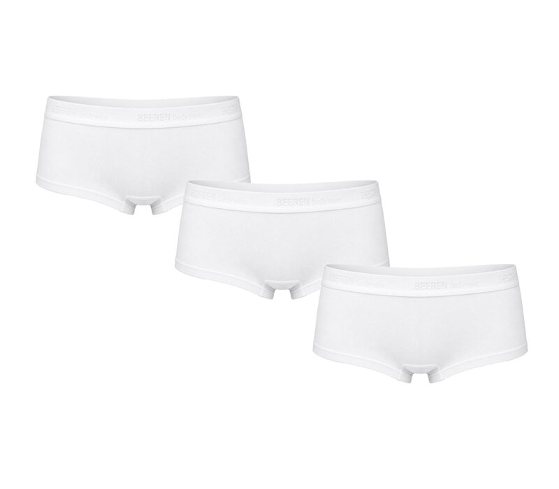 Beeren 3-pack Dames hipster Beerenondergoed Wit