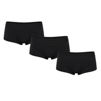 Beeren 3-pack Dames hipster Beeren Young Zwart