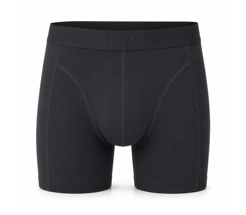 J&C HEREN BOXERSHORT H152 ZWART