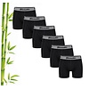 Gionettic 6-PACK GIONETTIC BAMBOE HEREN BOXERSHORTS ZWART