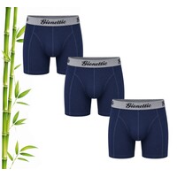 3-PACK GIONETTIC BAMBOE HEREN BOXERSHORTS MARINE