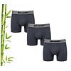 Gionettic 3-PACK GIONETTIC BAMBOE HEREN BOXERSHORTS ANTRACIET