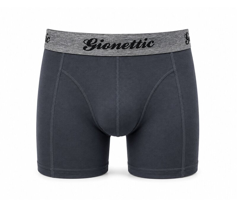 3-PACK GIONETTIC BAMBOE HEREN BOXERSHORTS ANTRACIET
