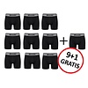 Gionettic 9+1 GRATIS PACK GIONETTIC MODAL HEREN BOXERSHORTS ZWART