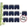Gionettic 9+1 GRATIS PACK GIONETTIC BAMBOE HEREN BOXERSHORTS MARINE